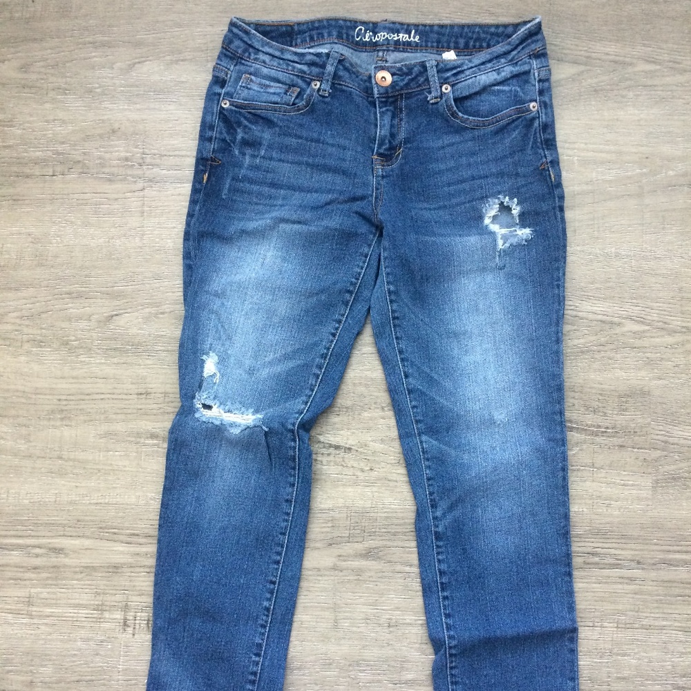 Skinny cropped jeans